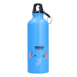 Kids Water Bottle Cute Cartoon 500ml Aluminum Insulated Water Bottle Sport Water JugBlue Elephant