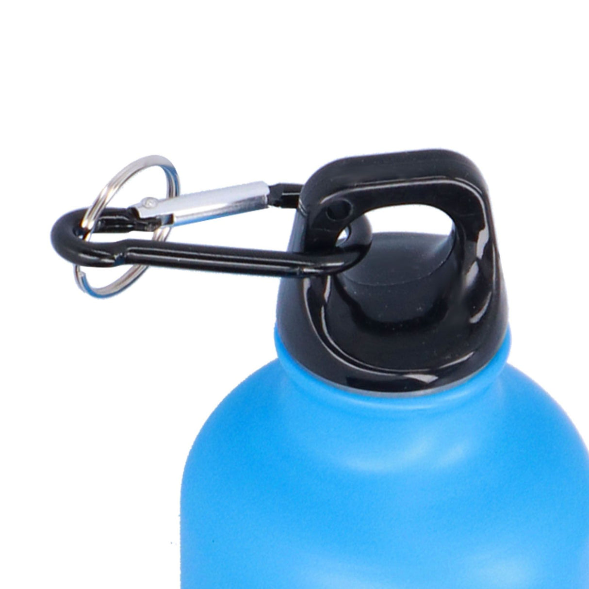 Kids Water Bottle Cute Cartoon 500ml Aluminum Insulated Water Bottle Sport Water JugBlue Elephant