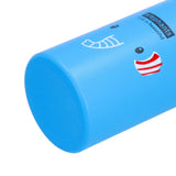 Kids Water Bottle Cute Cartoon 500ml Aluminum Insulated Water Bottle Sport Water JugBlue Elephant