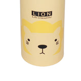 Kids Water Bottle Cute Cartoon 500ml Aluminum Insulated Water Bottle Sport Water JugYellow Lion - Extra Image