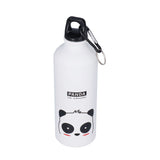 Kids Water Bottle Cute Cartoon 500ml Aluminum Insulated Water Bottle Sport Water JugWhite Panda