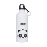 Kids Water Bottle Cute Cartoon 500ml Aluminum Insulated Water Bottle Sport Water JugWhite Panda