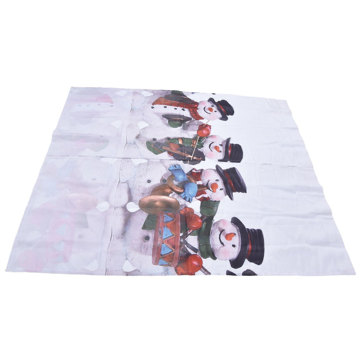 Digital Printing Blackout Curtain Snowman Pattern Blind Shade Window Drapes for Bedroom Living Room150x166cm Christmas Style 2