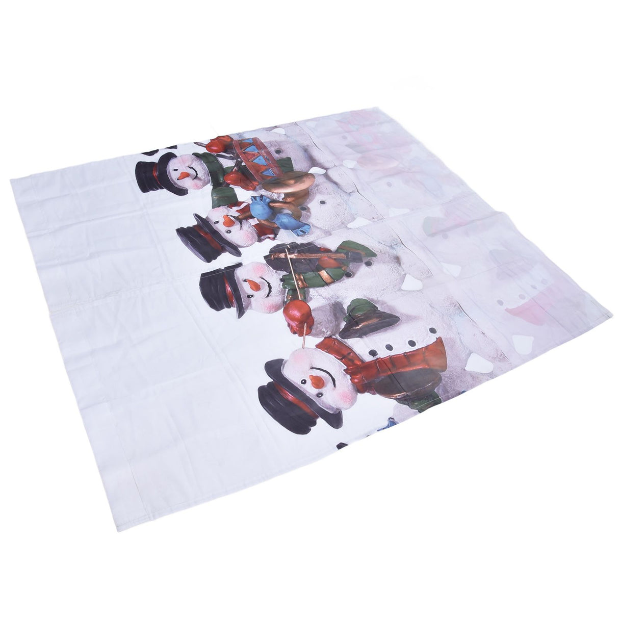Digital Printing Blackout Curtain Snowman Pattern Blind Shade Window Drapes for Bedroom Living Room150x166cm Christmas Style 2