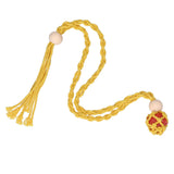 3pcs Net Bag Necklace Empty Stone Holder Rope Replacement Adjustable Necklace Cord for Crystals Quartz Stone HolderYellow