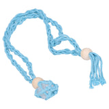 3pcs Net Bag Necklace Empty Stone Holder Rope Replacement Adjustable Necklace Cord for Crystals Quartz Stone HolderLight Blue