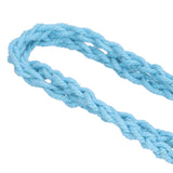 3pcs Net Bag Necklace Empty Stone Holder Rope Replacement Adjustable Necklace Cord for Crystals Quartz Stone HolderLight Blue - Extra Image