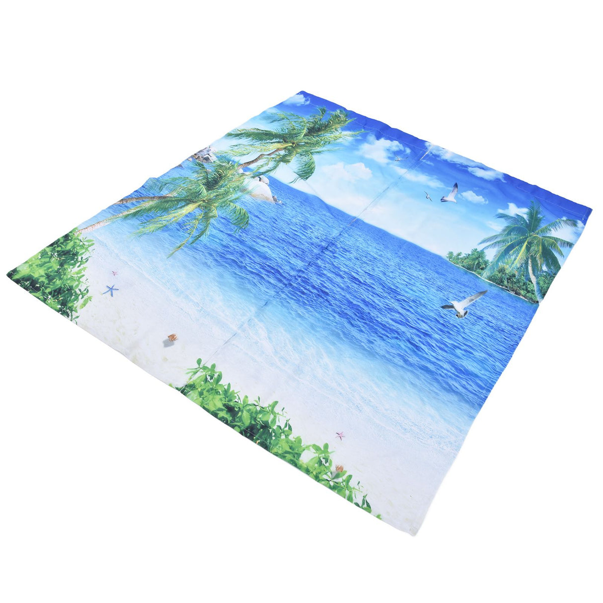 Polyester Fiber Window Curtain Innovative Digital Printing Hanging Blackout Curtain for Home Use170x200cm / 66.9x78.7in Type 36