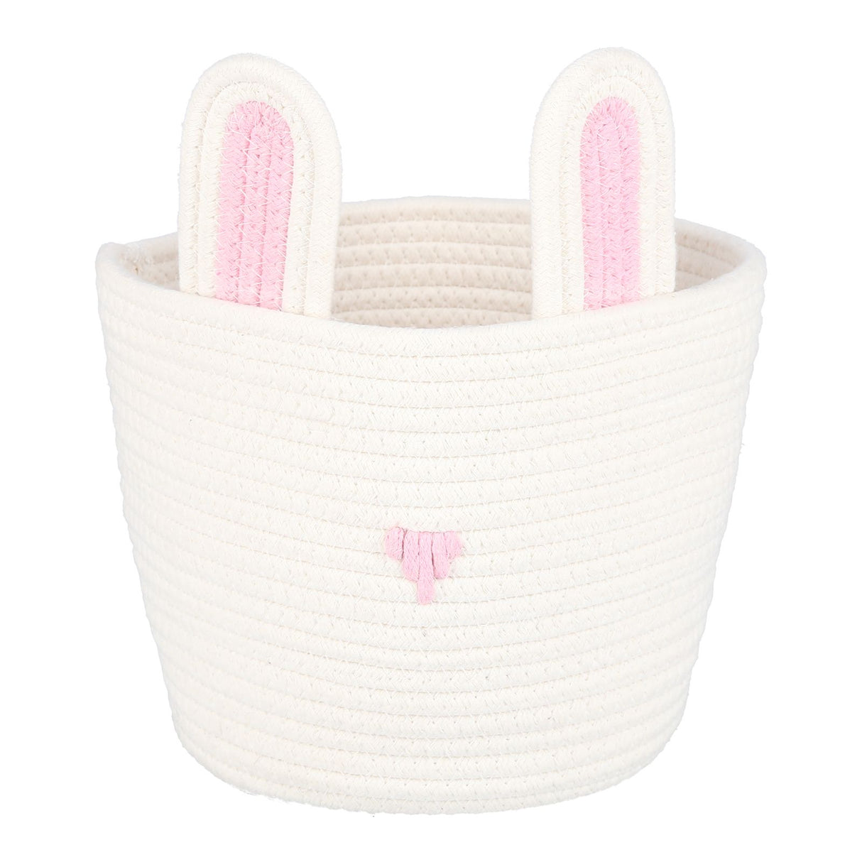 Storage Basket Rugged Lovely Small Bunny Attractive Decorative Home Furnishing Decoration