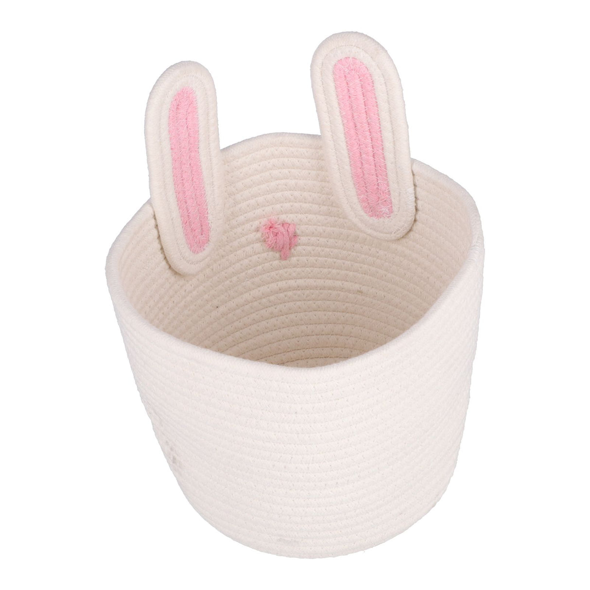 Storage Basket Rugged Lovely Small Bunny Attractive Decorative Home Furnishing Decoration