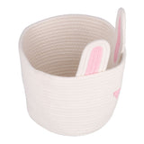 Storage Basket Rugged Lovely Small Bunny Attractive Decorative Home Furnishing Decoration - Low Angle