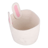 Storage Basket Rugged Lovely Small Bunny Attractive Decorative Home Furnishing Decoration - Extra Image