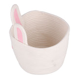 Storage Basket Rugged Lovely Small Bunny Attractive Decorative Home Furnishing Decoration - Extra Image