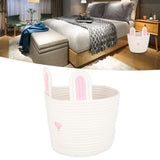 Storage Basket Rugged Lovely Small Bunny Attractive Decorative Home Furnishing Decoration - Extra Image