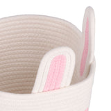 Storage Basket Rugged Lovely Small Bunny Attractive Decorative Home Furnishing Decoration - Extra Image