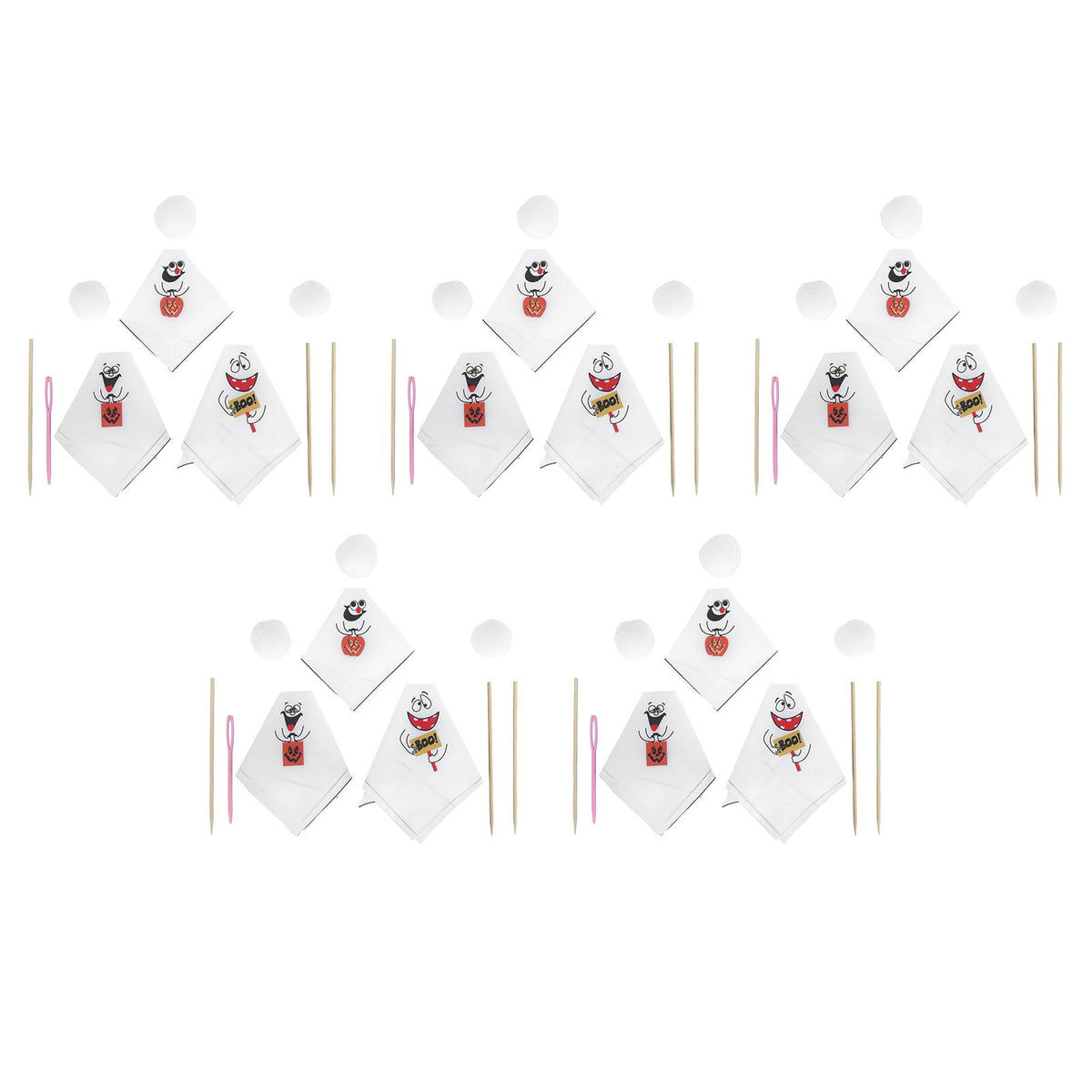 5Set Halloween Hanging Ghost Pumpkin Ghost Ornament Halloween Hanging Decoration for Festival