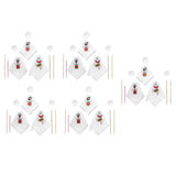 5Set Halloween Hanging Ghost Pumpkin Ghost Ornament Halloween Hanging Decoration for Festival