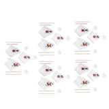 5Set Halloween Hanging Ghost Pumpkin Ghost Ornament Halloween Hanging Decoration for Festival