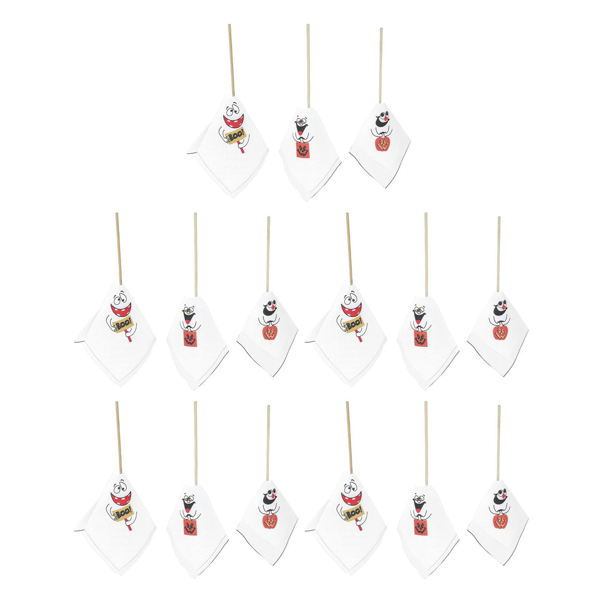 5Set Halloween Hanging Ghost Pumpkin Ghost Ornament Halloween Hanging Decoration for Festival