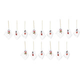 5Set Halloween Hanging Ghost Pumpkin Ghost Ornament Halloween Hanging Decoration for Festival - Close-Up Angle