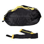 Stylish Reusable Shopping Bag Oxford Cloth Portable Foldable High Capacity Shoulder Bag Waterproof TotePure Black