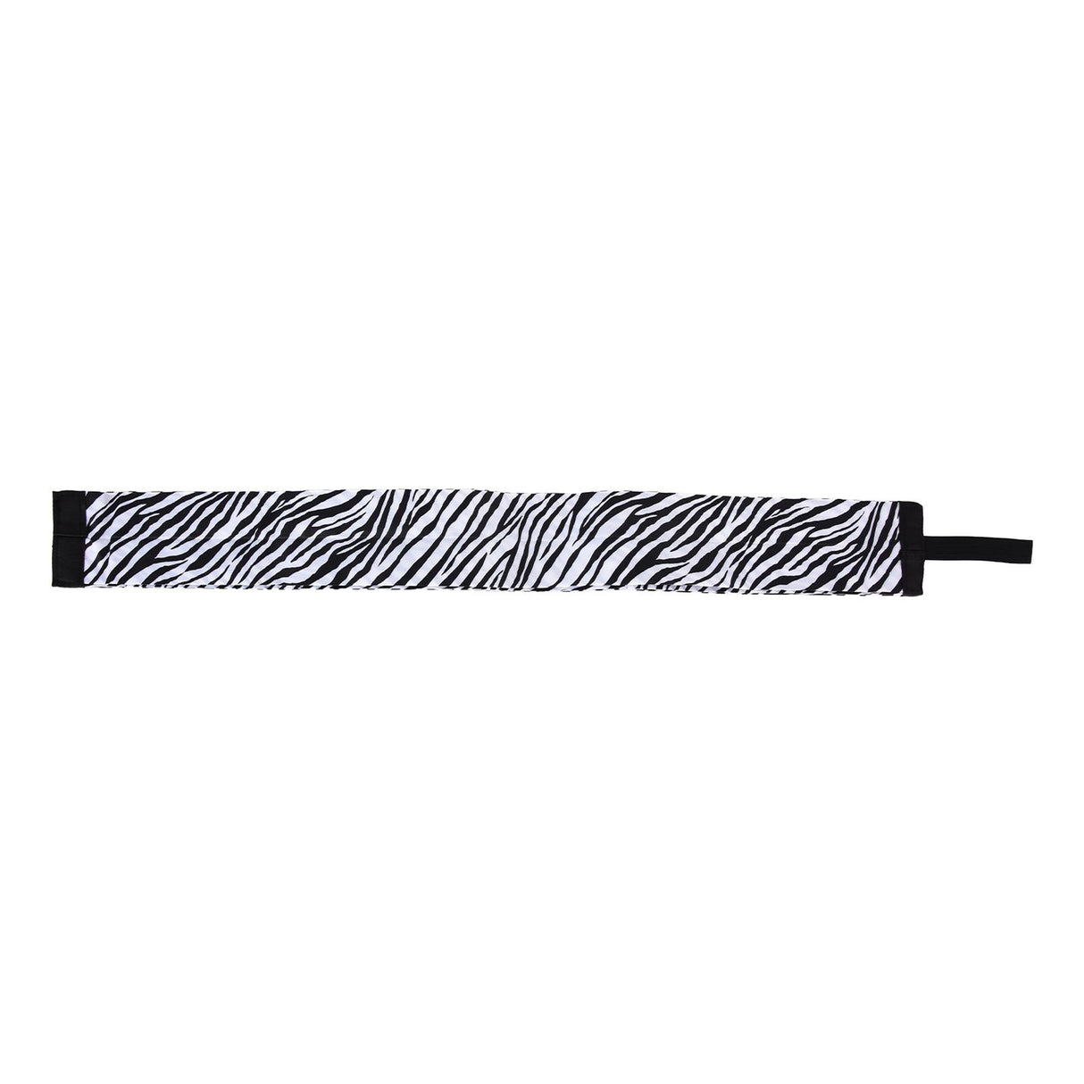 Stylish Reusable Shopping Bag Oxford Cloth Portable Foldable High Capacity Shoulder Bag Waterproof ToteZebra Stripe