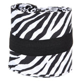 Stylish Reusable Shopping Bag Oxford Cloth Portable Foldable High Capacity Shoulder Bag Waterproof ToteZebra Stripe - Close-Up Angle