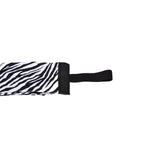 Stylish Reusable Shopping Bag Oxford Cloth Portable Foldable High Capacity Shoulder Bag Waterproof ToteZebra Stripe