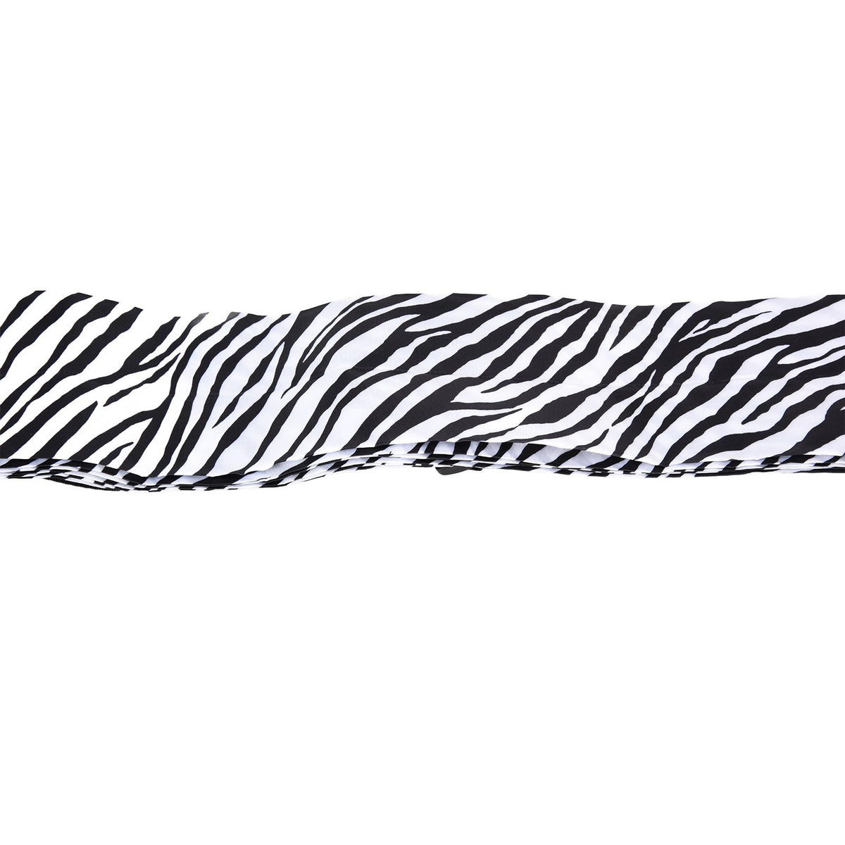 Stylish Reusable Shopping Bag Oxford Cloth Portable Foldable High Capacity Shoulder Bag Waterproof ToteZebra Stripe