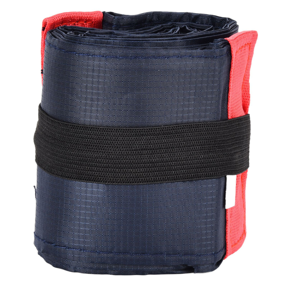 Stylish Reusable Shopping Bag Oxford Cloth Portable Foldable High Capacity Shoulder Bag Waterproof ToteDark Blue
