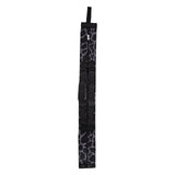 Stylish Reusable Shopping Bag Oxford Cloth Portable Foldable High Capacity Shoulder Bag Waterproof ToteBlack Leopard Print