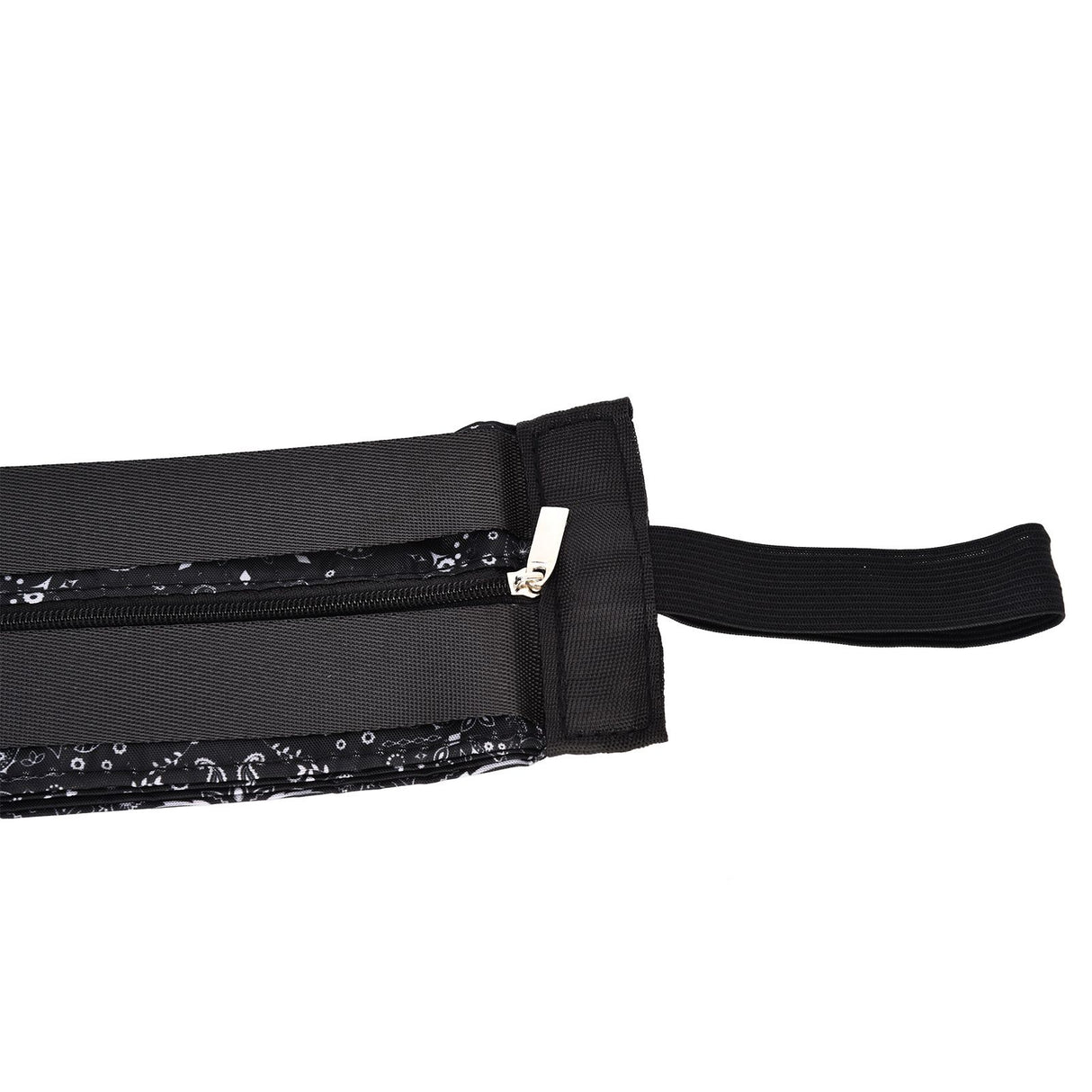 Stylish Reusable Shopping Bag Oxford Cloth Portable Foldable High Capacity Shoulder Bag Waterproof ToteBlack Leopard Print