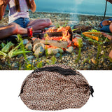 Stylish Reusable Shopping Bag Oxford Cloth Portable Foldable High Capacity Shoulder Bag Waterproof ToteLeopard Print - Extra Image