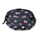 Stylish Shopping Backpacks Foldable Reusable Eco Friendly Grocery Bags for Shopping TravelNavy Blue