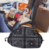 Stylish Shopping Backpacks Foldable Reusable Eco Friendly Grocery Bags for Shopping TravelBlack