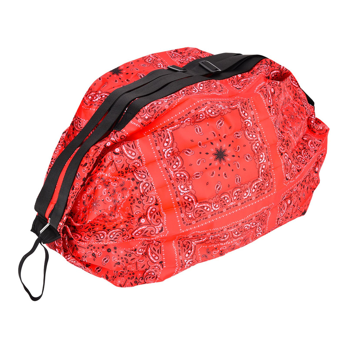 Stylish Shopping Backpacks Foldable Reusable Eco Friendly Grocery Bags for Shopping TravelRed