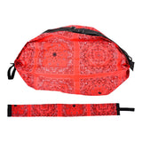 Stylish Shopping Backpacks Foldable Reusable Eco Friendly Grocery Bags for Shopping TravelRed