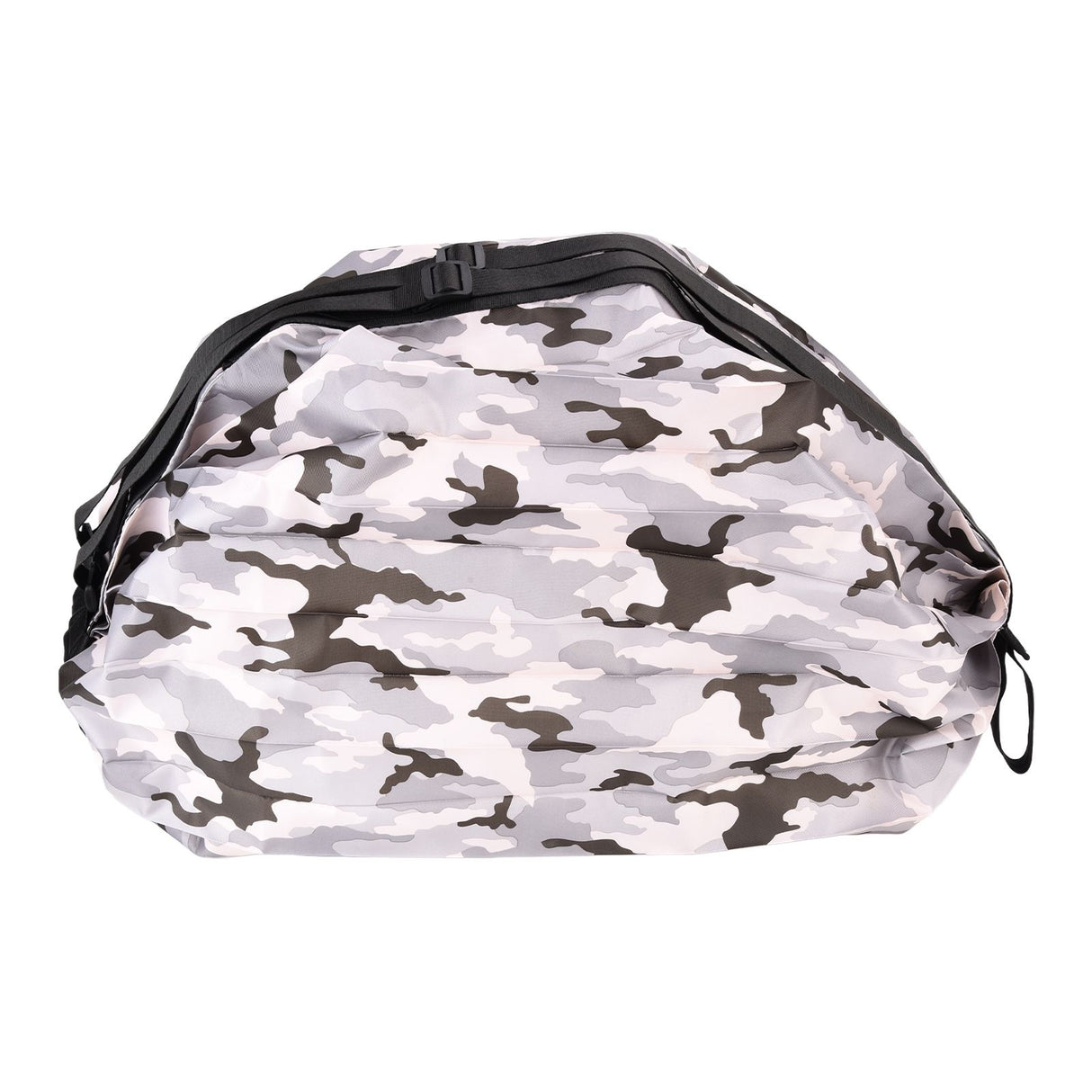 Stylish Shopping Backpacks Foldable Reusable Eco Friendly Grocery Bags for Shopping TravelGrey Camouflage
