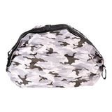 Stylish Shopping Backpacks Foldable Reusable Eco Friendly Grocery Bags for Shopping TravelGrey Camouflage