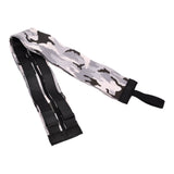 Stylish Shopping Backpacks Foldable Reusable Eco Friendly Grocery Bags for Shopping TravelGrey Camouflage - 45-Degree Angle