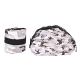 Stylish Shopping Backpacks Foldable Reusable Eco Friendly Grocery Bags for Shopping TravelGrey Camouflage - Extra Image