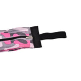 High Capacity Storage Bag Travel Single Shoulder Waterproof Shopping Bag Portable Folding Storage BagRose Red Camouflage