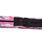 High Capacity Storage Bag Travel Single Shoulder Waterproof Shopping Bag Portable Folding Storage BagRose Red Camouflage - Extra Image