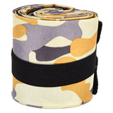High Capacity Storage Bag Travel Single Shoulder Waterproof Shopping Bag Portable Folding Storage BagYellow Camouflage