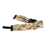 High Capacity Storage Bag Travel Single Shoulder Waterproof Shopping Bag Portable Folding Storage BagYellow Camouflage - Rear View