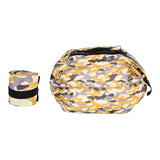 High Capacity Storage Bag Travel Single Shoulder Waterproof Shopping Bag Portable Folding Storage BagYellow Camouflage - Extra Image