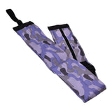 High Capacity Storage Bag Travel Single Shoulder Waterproof Shopping Bag Portable Folding Storage BagPurple Camouflage - 45-Degree Angle