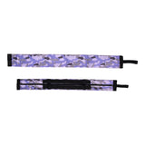 High Capacity Storage Bag Travel Single Shoulder Waterproof Shopping Bag Portable Folding Storage BagPurple Camouflage