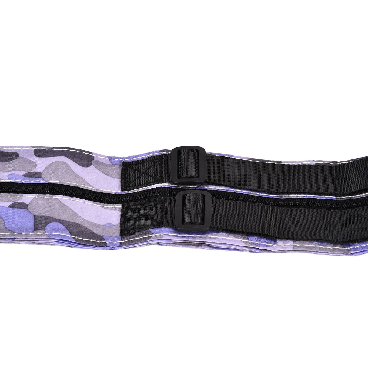 High Capacity Storage Bag Travel Single Shoulder Waterproof Shopping Bag Portable Folding Storage BagPurple Camouflage