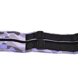 High Capacity Storage Bag Travel Single Shoulder Waterproof Shopping Bag Portable Folding Storage BagPurple Camouflage